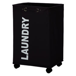 Wenko Wheeled Laundry Hamper